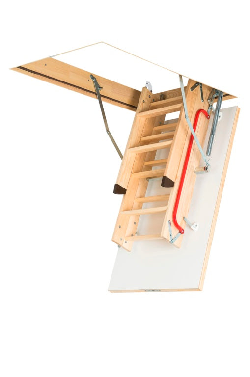 Fakro Wooden Folding Section Loft Ladder 55 x 111cm