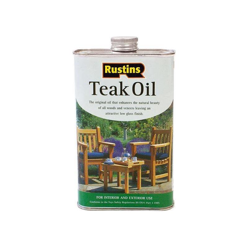 Rustins Teak Oil 2.5 litre Rustins - RockBottom Nothampton