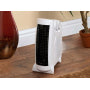 SupaWarm Position Fan Heater 2000W Size: 250mm(w)x120mm(d)x240mm(h)