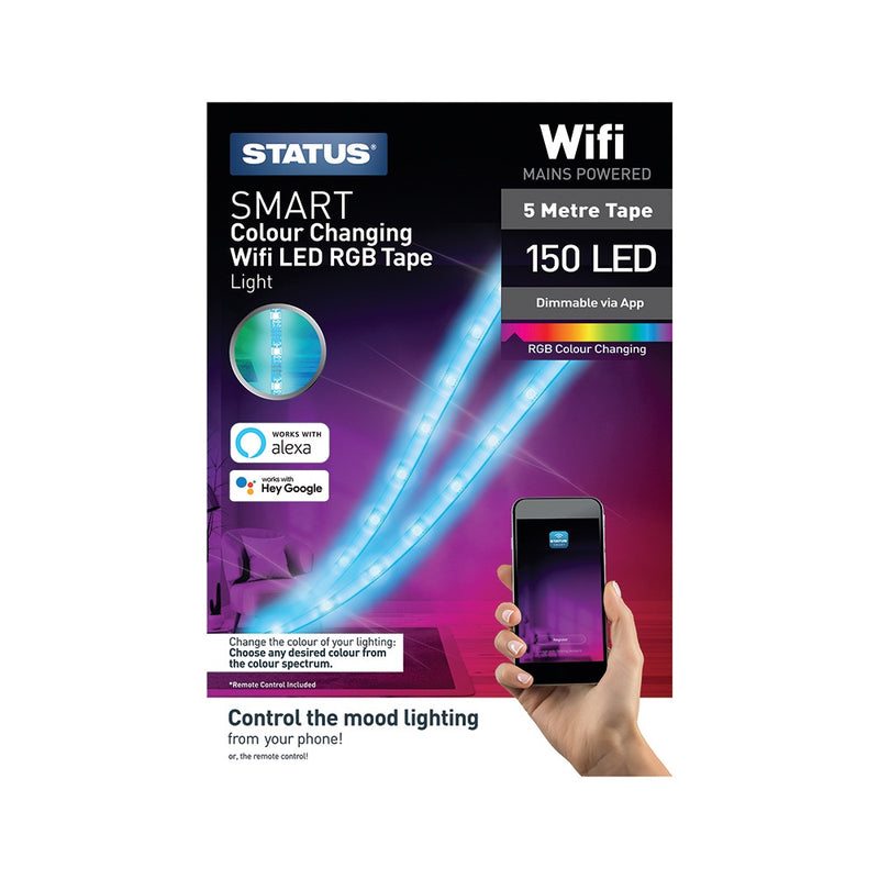 Status Wi-Fi Rgb Tape Light 5M