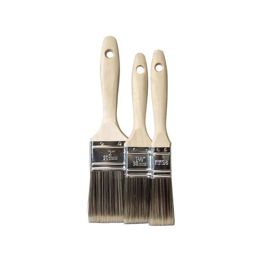 Faithfull Tradesman Synthetic Paint Brush Set, 3 Piece Faithfull - RockBottom Northampton