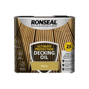 Ronseal Ultimate Protection Decking Oil Natural 2.5 litre Ronseal - RockBottom Nothampton