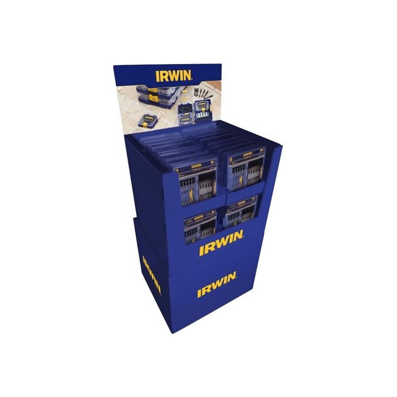 Irwin® FSDU Merch Tower with 40 x IW6062506 Screwdriving Sets IRWIN® - RockBottom Northampton