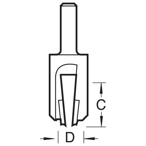 Trend Plug Maker 12mm Diameter Heavy Duty Tool