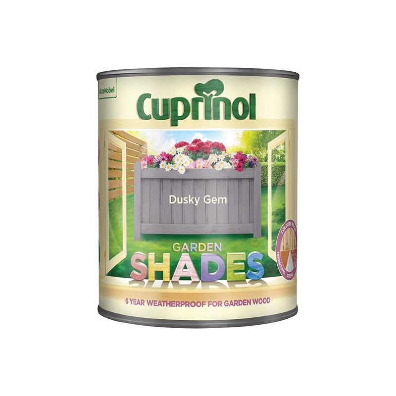 Cuprinol Garden Shades Dusky Gem 1 litre Cuprinol - RockBottom Northampton