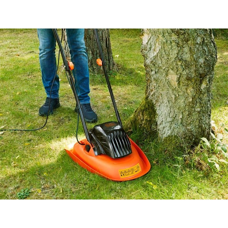 Black + Decker BEMWH55 Electric Hover Mower 30cm 1200W 240V BLACK + DECKER - RockBottom Northampton