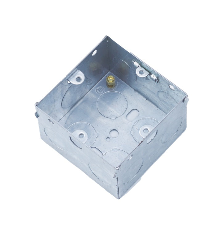 Securlec Metal Back Box 1 Gang 47mm