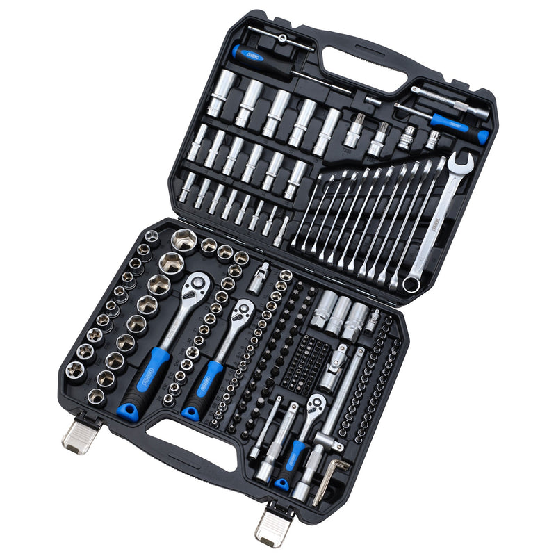 Draper 24232 Draper HI-TORQ® Metric Socket and Bit Set, 1/4", 3/8" and 1/2" Sq. Dr. (219 Piece)