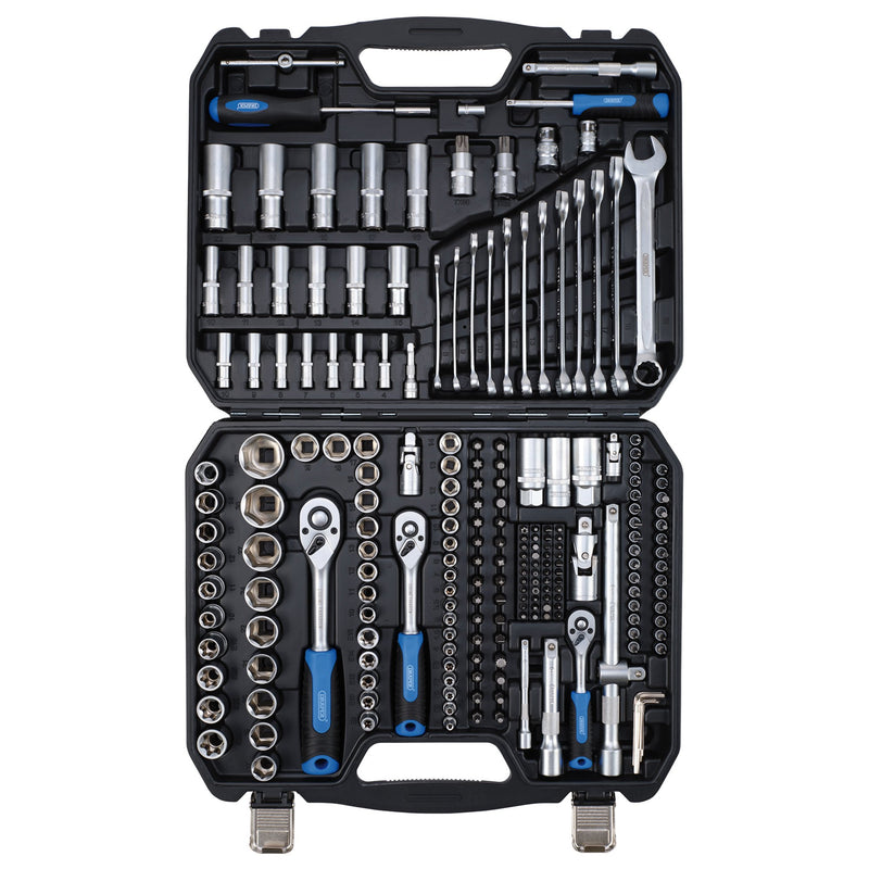 Draper 24232 Draper HI-TORQ® Metric Socket and Bit Set, 1/4", 3/8" and 1/2" Sq. Dr. (219 Piece)