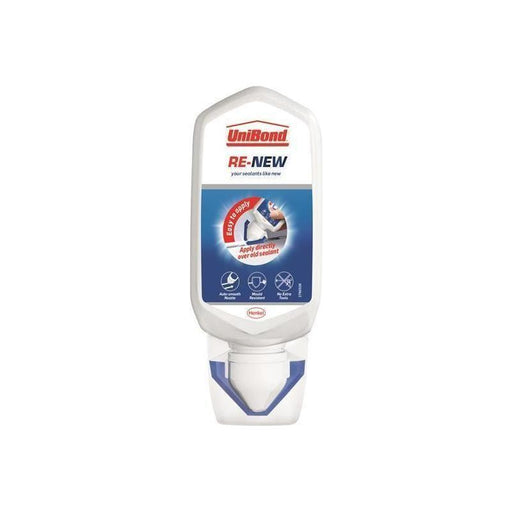 Unibond RE-NEW Silicone Sealant White 80ml UniBond - RockBottom Northampton