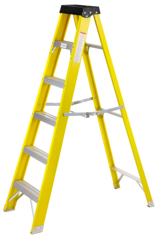 SupaTool Fibreglass Stepladder 6 Tread
