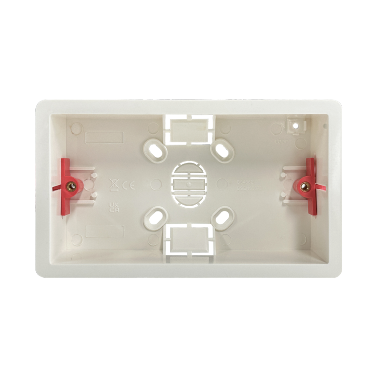 Securlec 2 Gang Dry Lining Box 36mm Deep