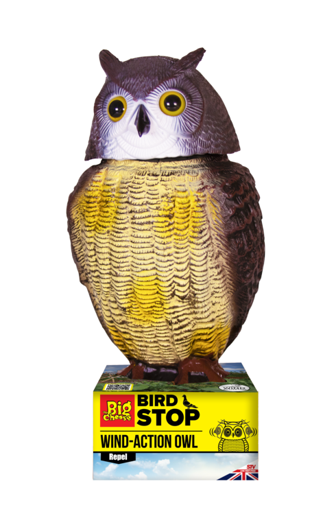 The Big Cheese Wind Action Owl