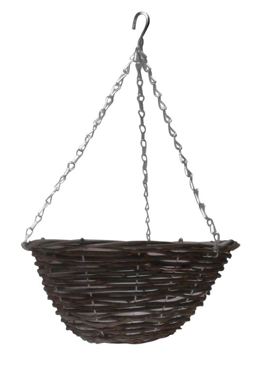Ambassador Willow Hanging Basket 16"