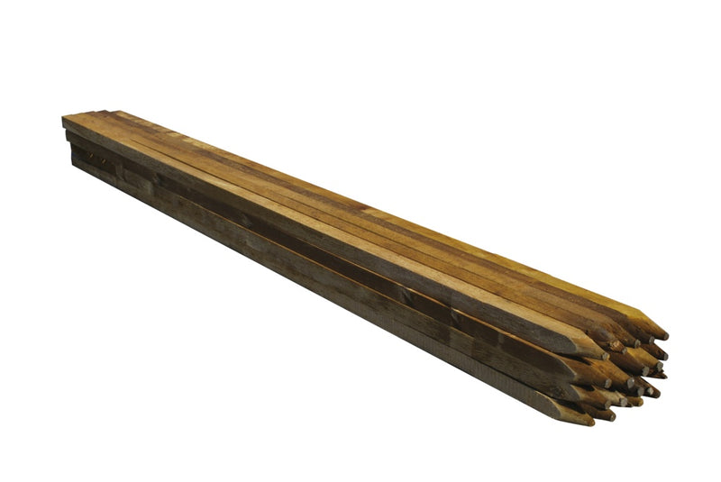 Ambassador Square Pine Softwood Tree Stake (single) 25mm x 1.22m