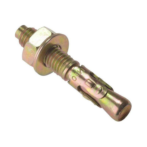 Forgefix Through Bolt ZYP M10 x 80mm Bag 10 ForgeFix - RockBottom Northampton