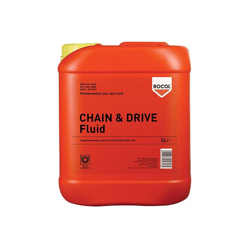 Rocol CHAIN & DRIVE Fluid 5 Litre ROCOL - RockBottom Nothampton