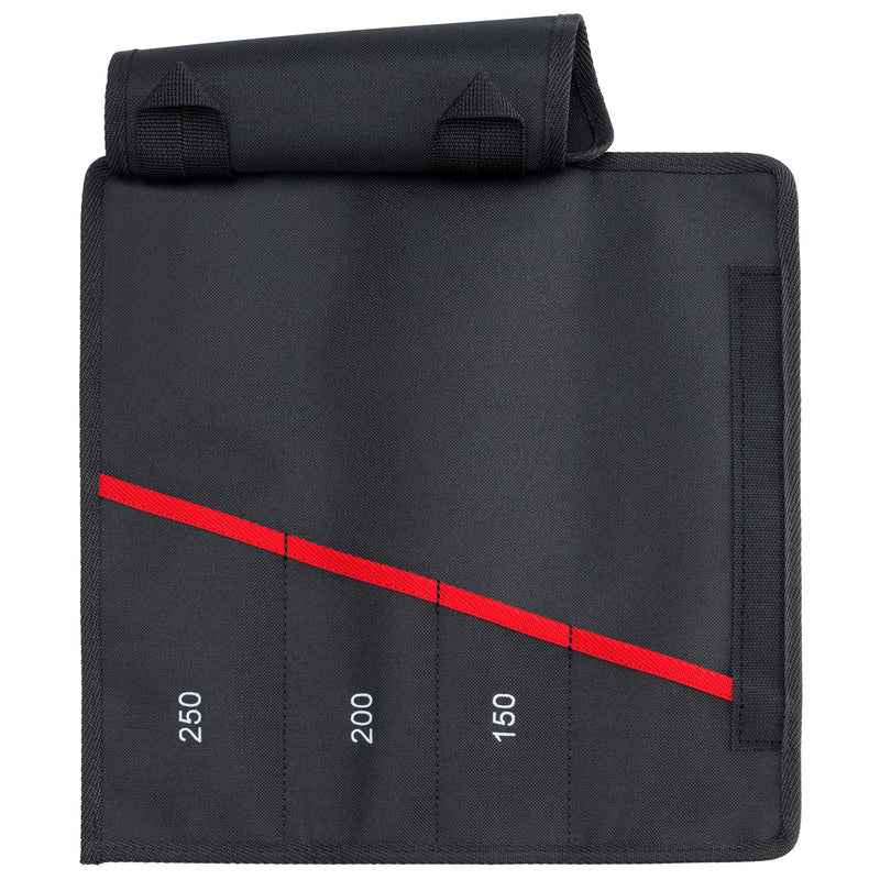 Draper 25012 KNIPEX 00 19 61 LE Tool Roll For TwinGrip Empty, 4 Compartments, 330mm