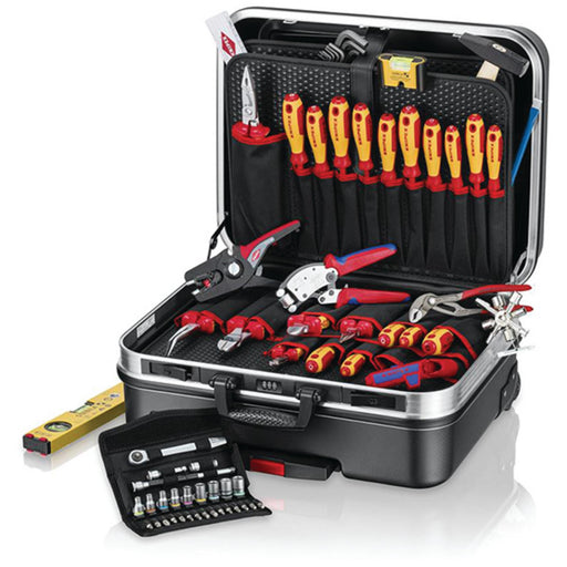 Draper 25019 KNIPEX 00 21 06 Tool Case "BIG Basic Move" ElectricPlus, 68 Parts