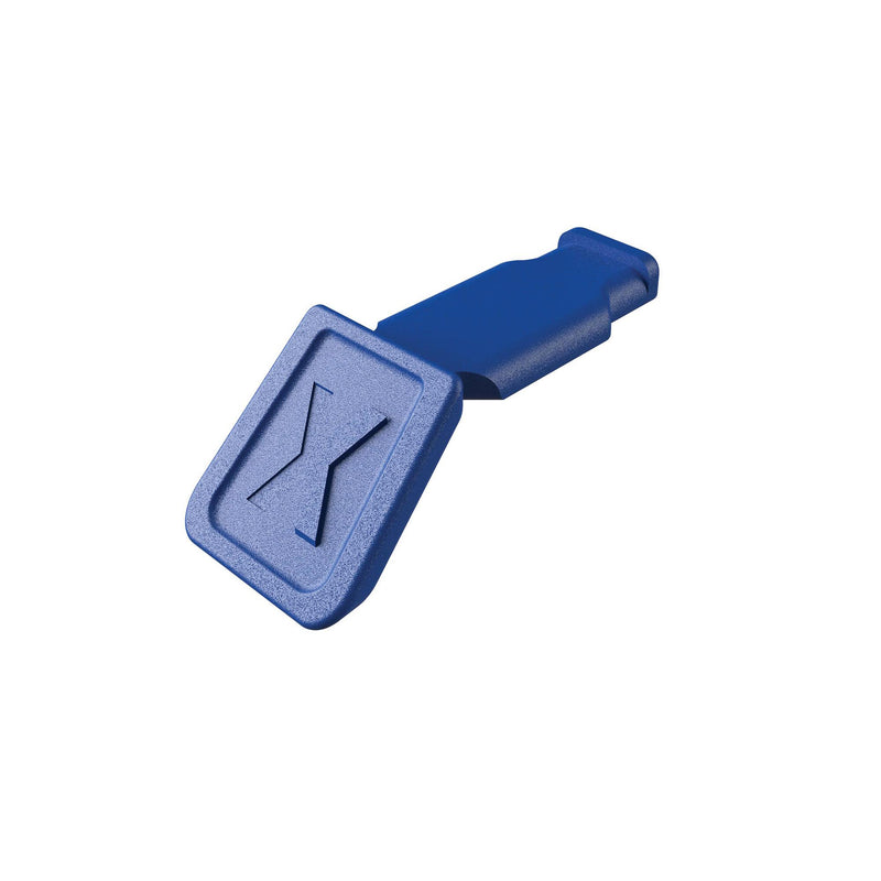 Draper 25076 KNIPEX 00 61 10 CB ColorCode Clips Blue (10 Pieces), 122mm