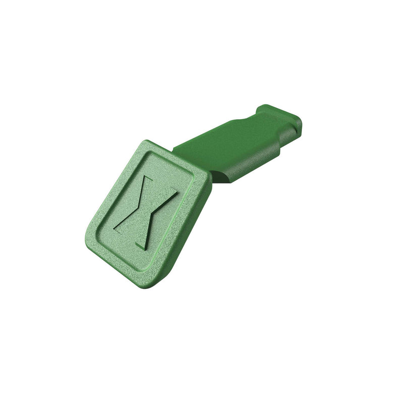 Draper 25093 KNIPEX 00 61 10 CG ColorCode Clips Green (10 Pieces), 122mm