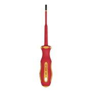 Draper XP1000 VDE Slimline Plain Slot Screwdriver, 4.0 x 100mm 02160 Draper - Town Tools 