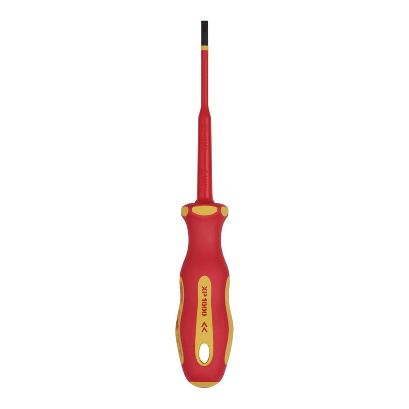 Draper XP1000 VDE Slimline Plain Slot Screwdriver, 4.0 x 100mm 02160 Draper - Town Tools 