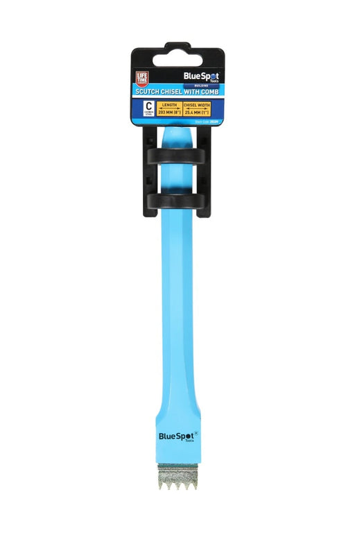Blue Spot Tools 8" X 1" Scutch Chisel With Comb