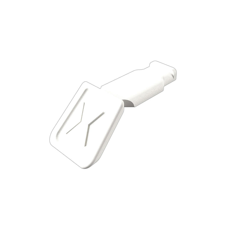Draper 25152 KNIPEX 00 61 10 CW ColorCode Clips White (10 Pieces), 122mm