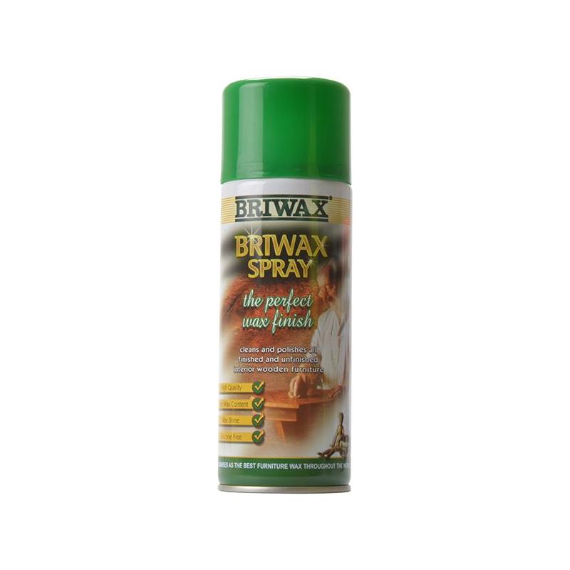Briwax Spray Wax Aerosol 400ml Briwax - RockBottom Northampton
