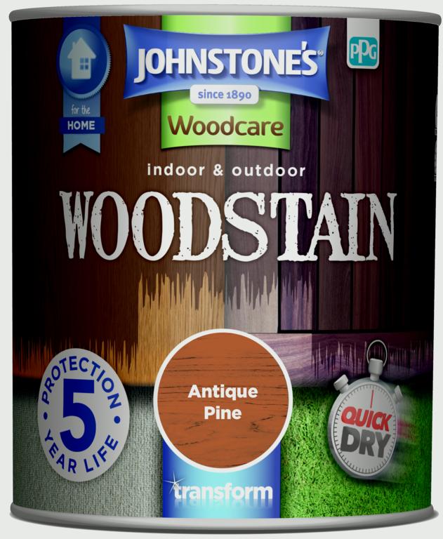 Johnstone's Indoor & Outdoor Woodstain 750ml Antique Pine