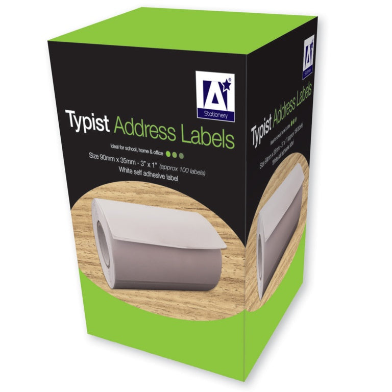 I G Design Typist Address Labels 180 Per Roll