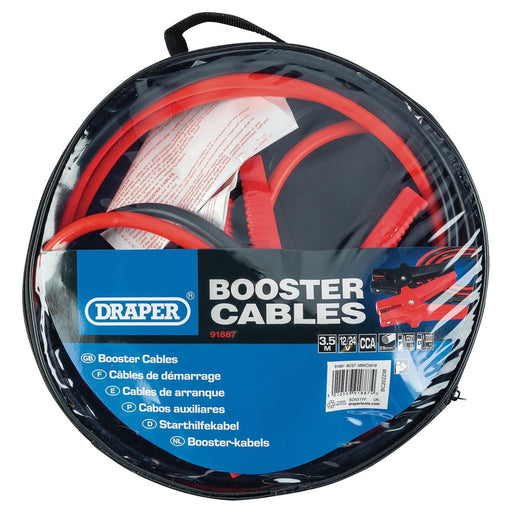Draper Booster Cables, 3.5m x 29mm&sup2; 91887 Draper - Town Tools 