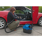 Draper 230V Wet and Dry Vacuum Cleaner with Stainless Steel Tank, 20L, 1250W Draper - Town Tools 