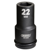 Draper Draper Hi-TORQ Deep Impact Socket, 3/4" Sq. Dr., 22mm Draper - Town Tools