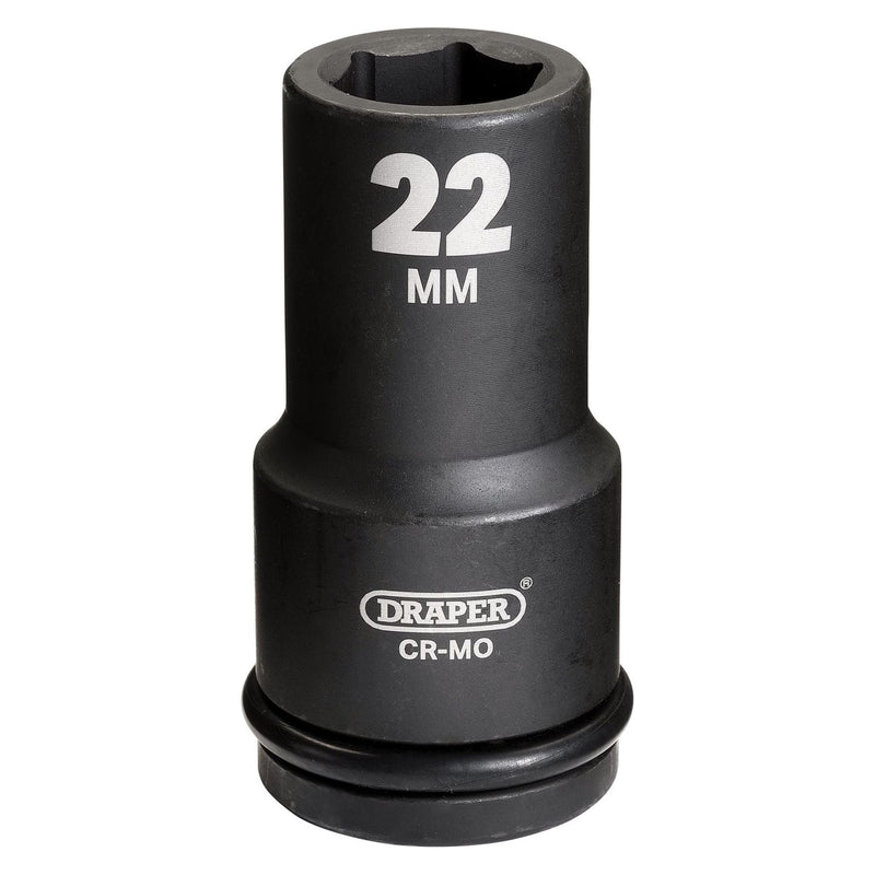 Draper Draper Hi-TORQ Deep Impact Socket, 3/4" Sq. Dr., 22mm Draper - Town Tools
