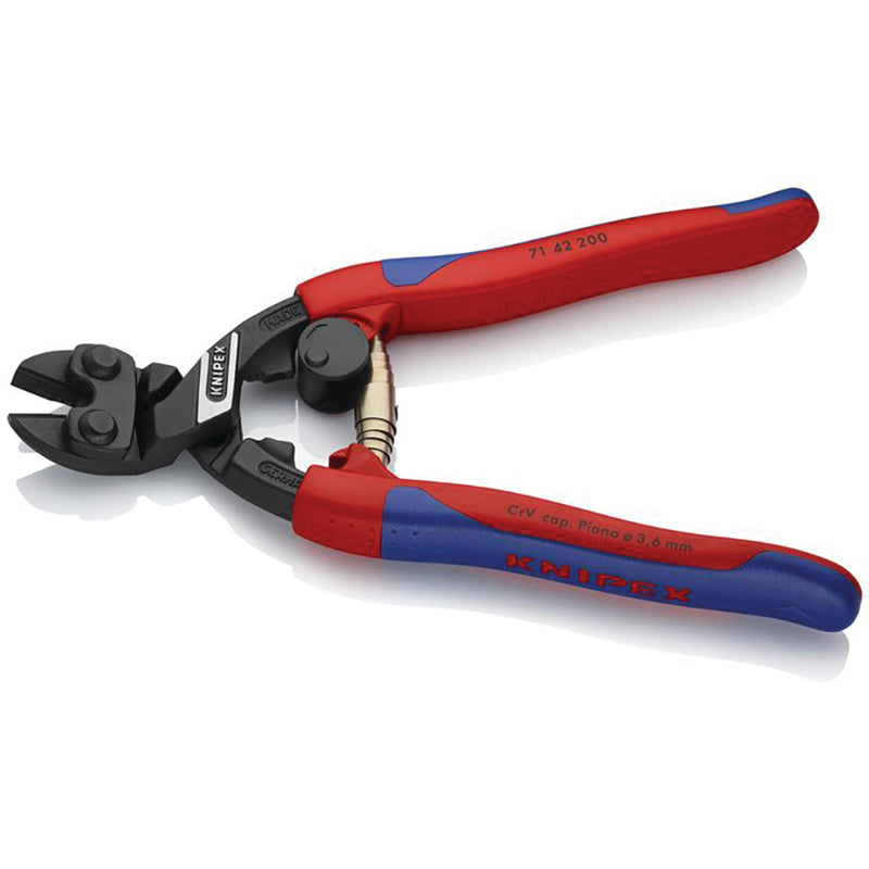 Draper 25579 KNIPEX 71 42 200 CoBolt® Compact Bolt Cutter, 200mm