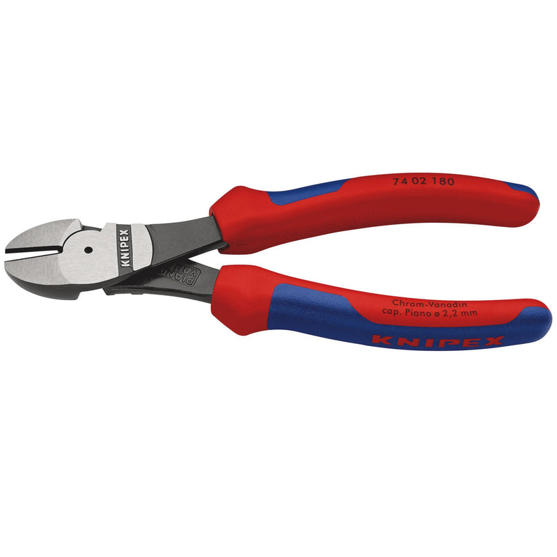 Draper 25618 KNIPEX 74 02 180 SB High Leverage Diagonal Cutter, 180mm