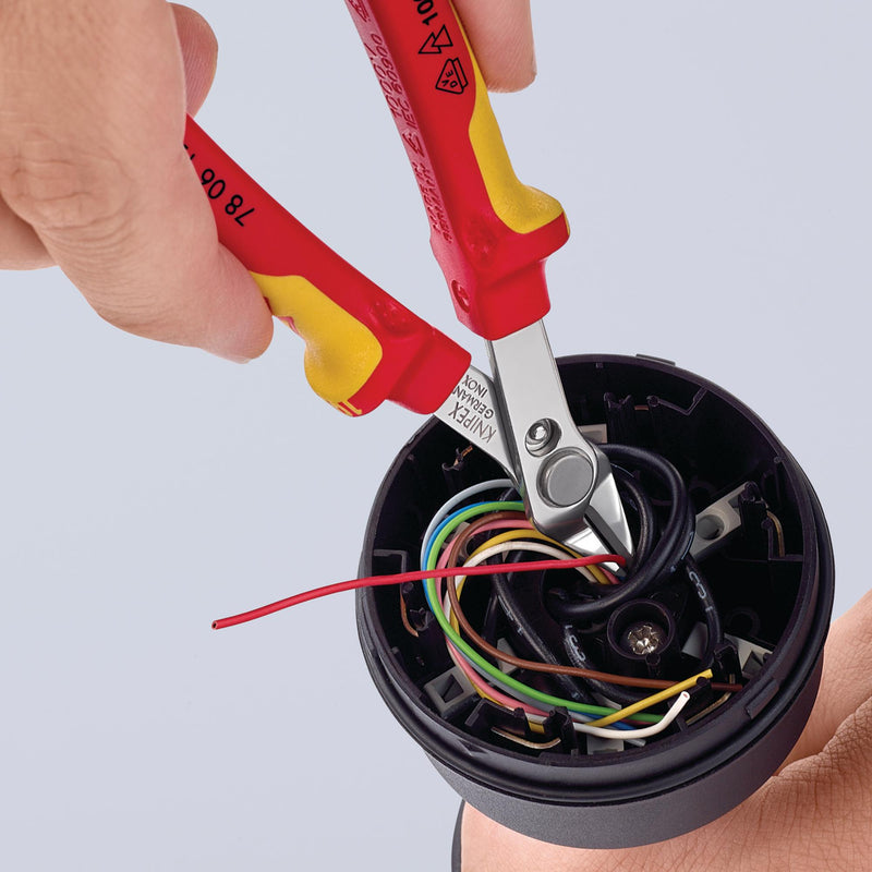 Draper 25648 KNIPEX 78 06 125 SB VDE Electronic Super Knips®, 125mm
