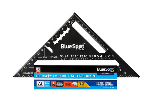 Blue Spot Tools Metric Rafter Square