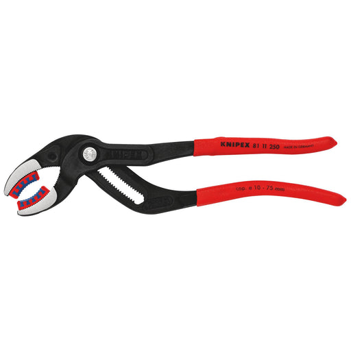Draper 25716 KNIPEX 81 11 250 SB Siphon and Connector Pliers, 250mm (self-service card/blister)