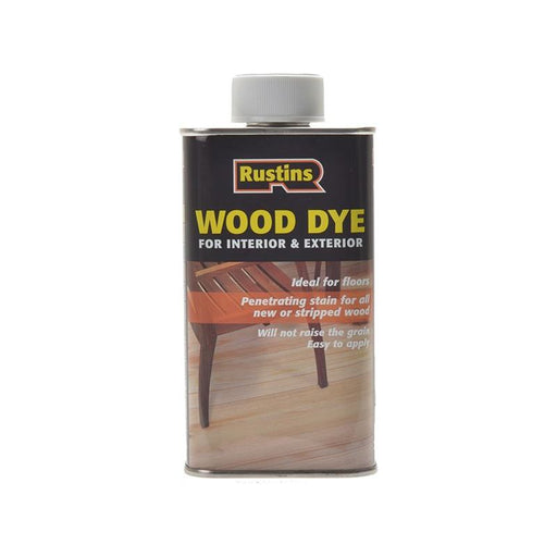 Rustins Wood Dye Light Oak 250ml Rustins - RockBottom Nothampton