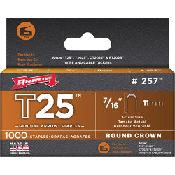 Arrow T25 Staples 11mm