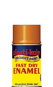 Plasti-kote Fast Dry Enamel Spray Paint Harbour Blue 100ml