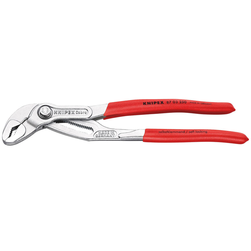 Draper 25999 KNIPEX 87 03 250 SB Cobra® High-Tech Water Pump Pliers, 250mm