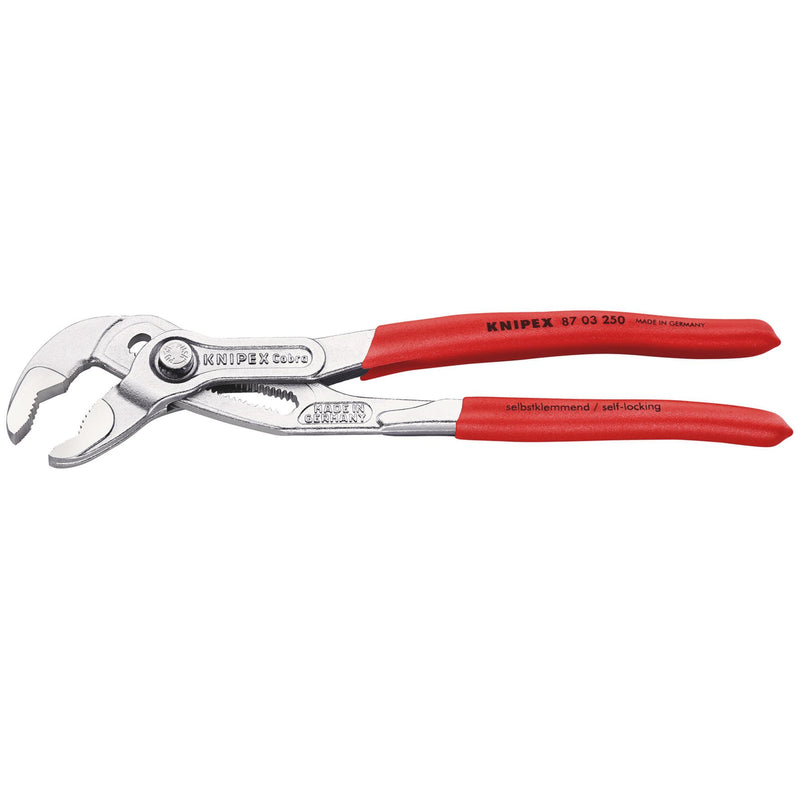 Draper 25999 KNIPEX 87 03 250 SB Cobra® High-Tech Water Pump Pliers, 250mm