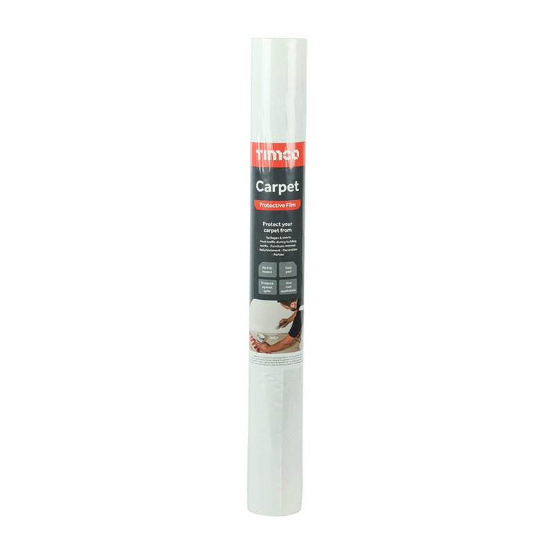 TIMCO Protective Film For Carpet - 100m x 0.6m