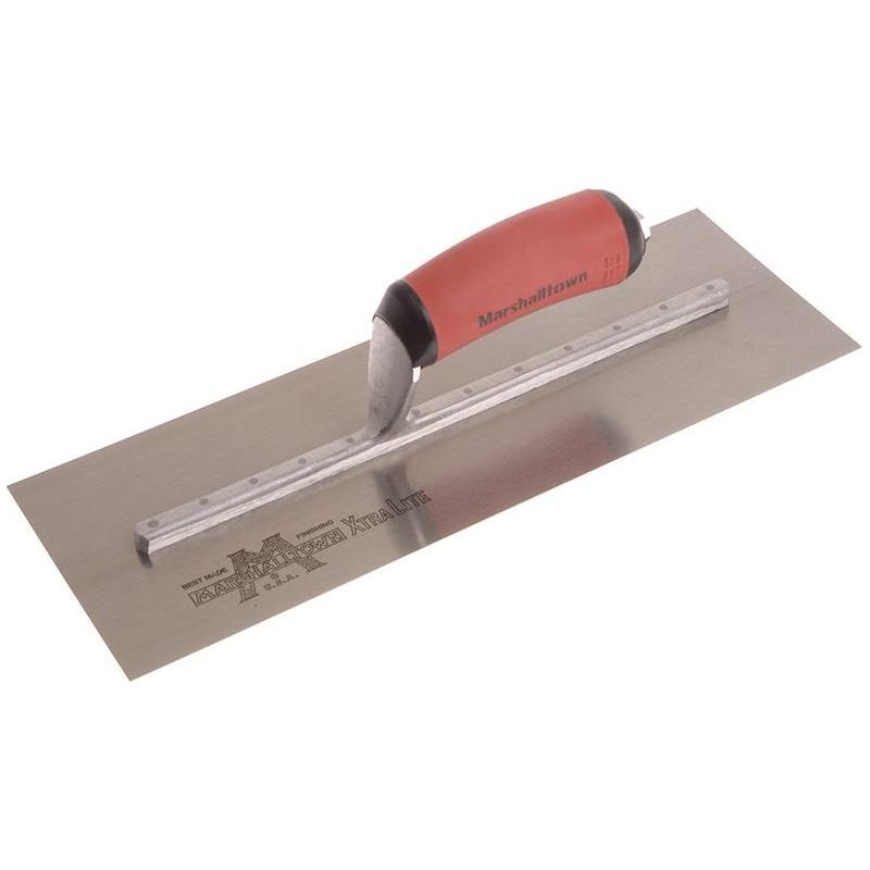 Marshalltown MXS73D Cement Trowel DuraSoft® Handle 14 x 4.3/4in Marshalltown - RockBottom Northampton
