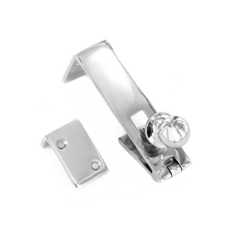 Securit Chrome Counterflap catch 83mm