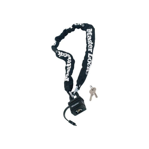 Master Lock Weather Tough 40mm Padlock & Chain 90cm x 6mm Master Lock - RockBottom Northampton